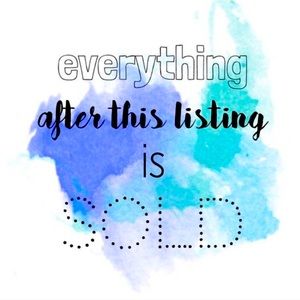 Everything Past This Listing Has Sold, Thank You!